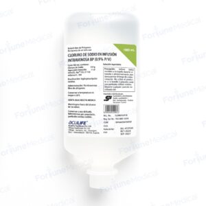 CLORURO DE SODIO INFUSION INTRAVENOSA BP (0.9%)