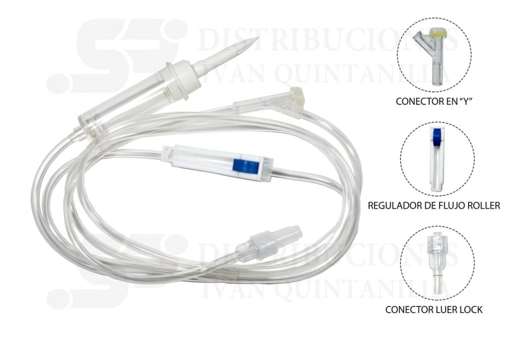 Equipo de venoclisis Suministros y Distribuciones Iván Quintanilla