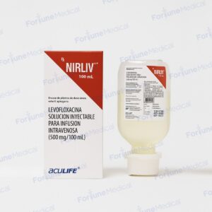 Antibiótico bactericida de la clase de drogas fluoroquinolonas.